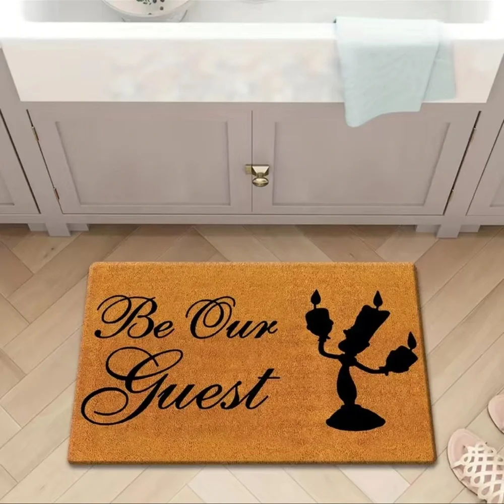 Beauty And The Beast Door Mat